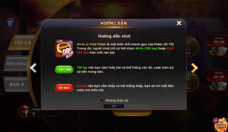 Tìm hiểu thông tin về game bài Poker Sunwin